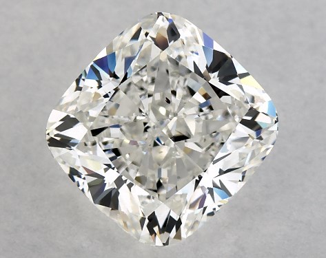 GIA 2.01 Carat H-VS2 Ideal Cut Cushion Modified Natural Diamond